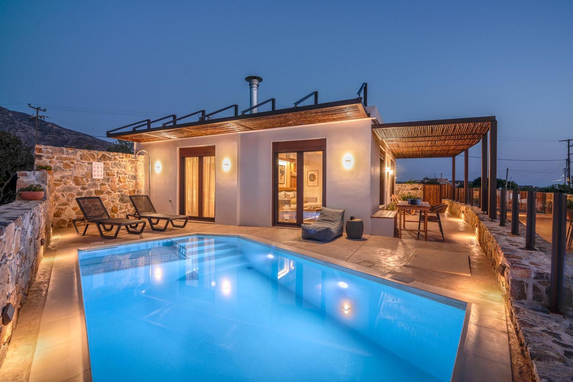 Вилла Sia Elafonisi Pool House Экстерьер фото